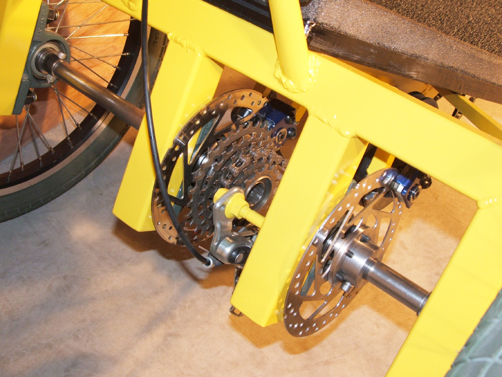 StreetFighter QuadCycle - rear disc brakes